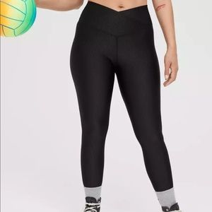Aerie Offline Real Me RIBBED Crossover legging